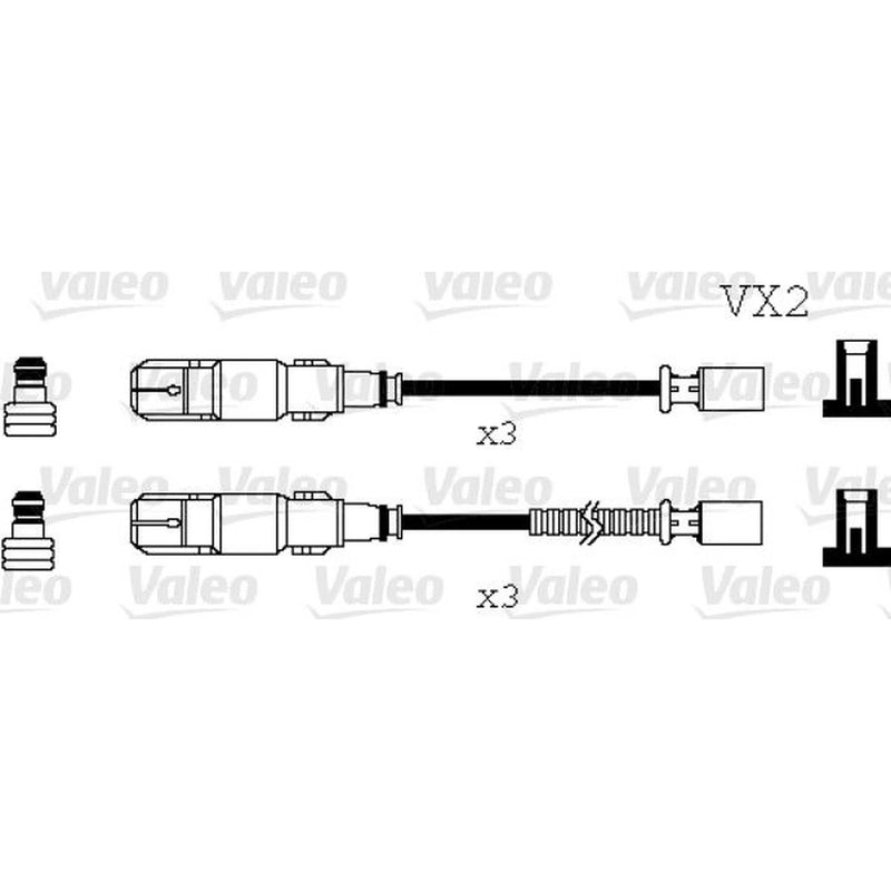 Valeo Ignition HT Lead Cable Kit 346071