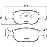 Mintex Front Brake Pad Set MDB1956