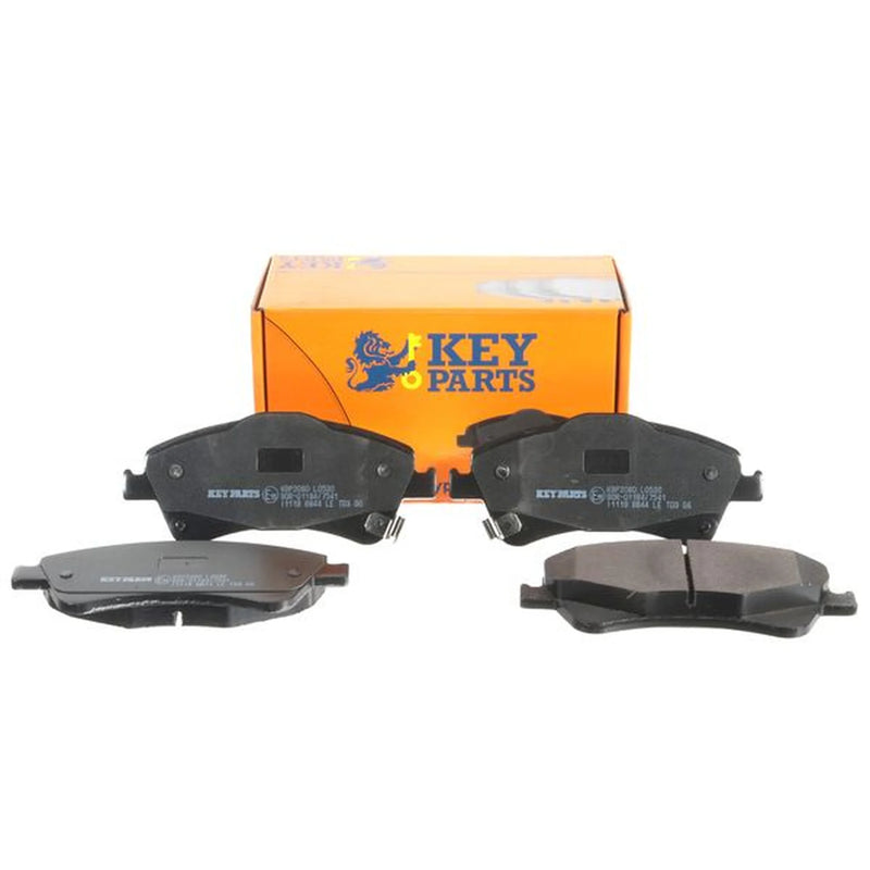 Key Parts 4 x Front Brake Pad Set KBP2080