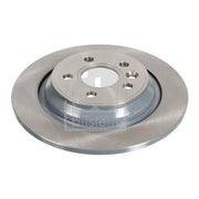 Febi 2 x Solid Rear Brake Discs 43882