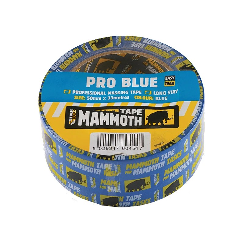 Everbuild Sika Pro Blue Masking Tape 25mm x 33m