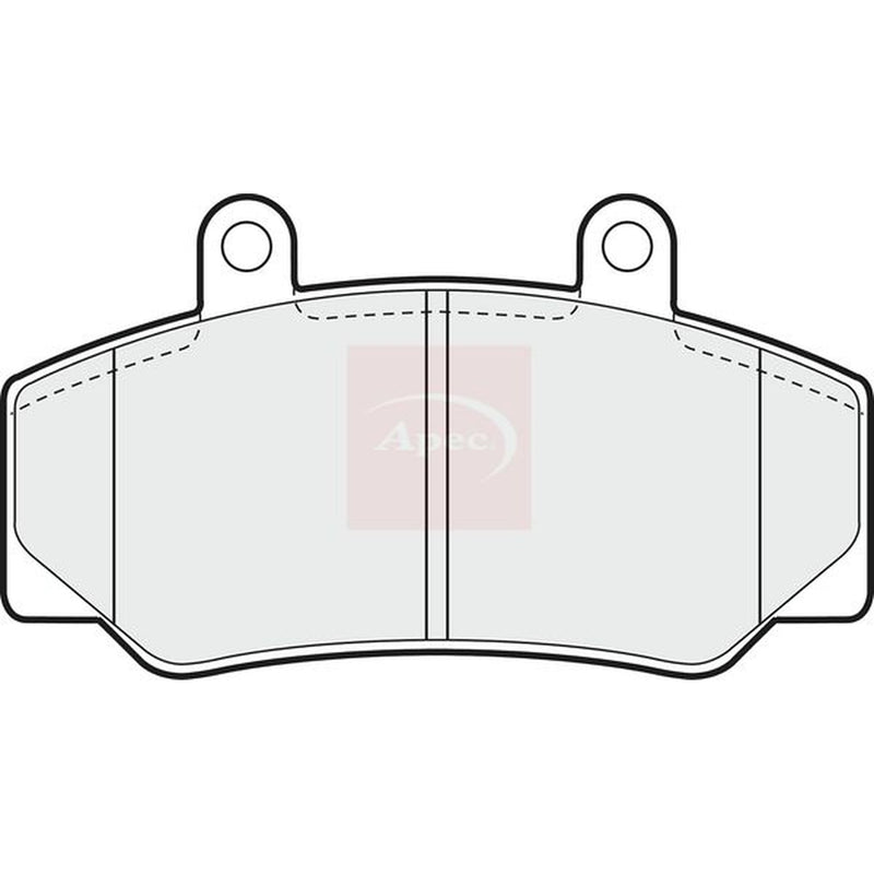 Apec Front Brake Pad Set PAD645