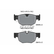 Textar Rear Brake Pad Set 2640901