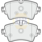 NAPA Front Brake Pad Set NBP1283