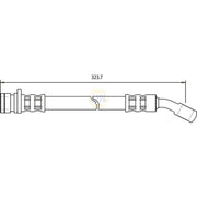 NAPA Brake Hydraulic Hose Line Rear NBH1285