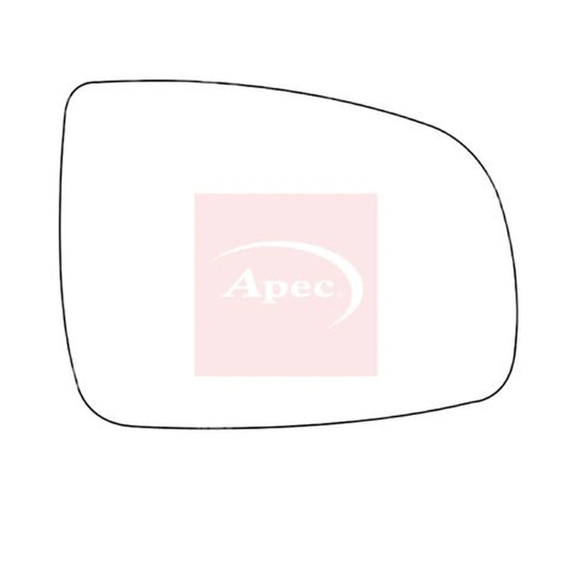 Apec Exterior Wing Mirror Glass Right AMS2612