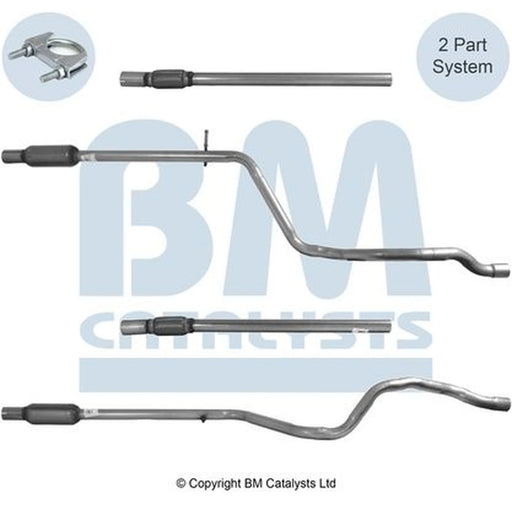 BM Catalysts Exhaust Pipe OD BM50590