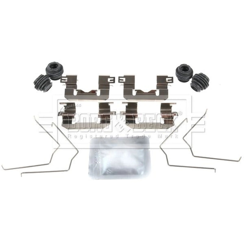 Borg & Beck Brake Pad Accessory Fitting Kit Front BBK1665