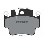Textar Rear Brake Pad Set 2332902