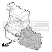 First Line Engine Mount Mounting FEM3960