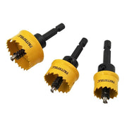 Faithfull Mini Holesaw Set, 3 Piece - FAIHSM3PSET
