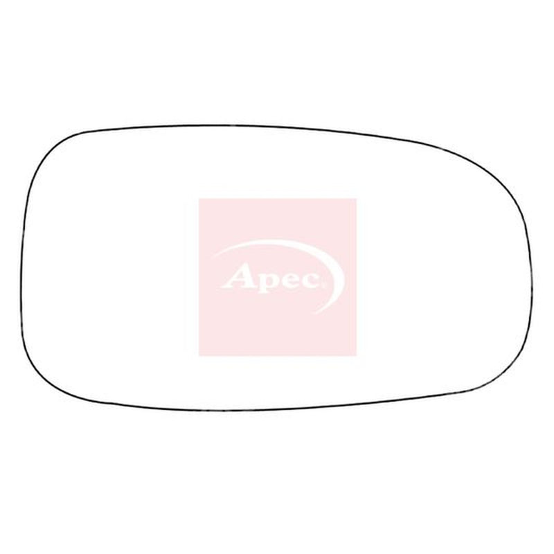 Apec Exterior Wing Mirror Glass Right AMS2628