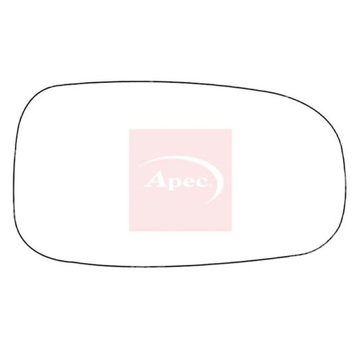 Apec Exterior Wing Mirror Glass Right AMS2628