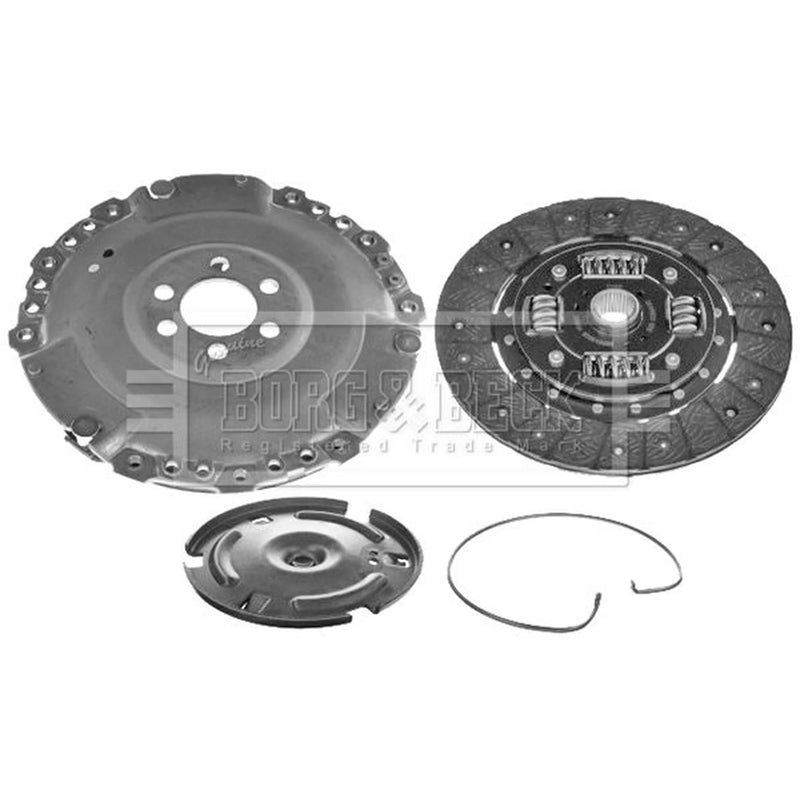 Borg & Beck Clutch Kit Set 3pc 210mm HK7749