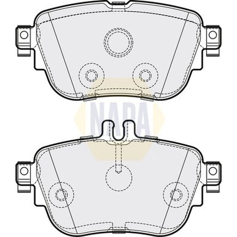 NAPA Rear Brake Pad Set NBP1641