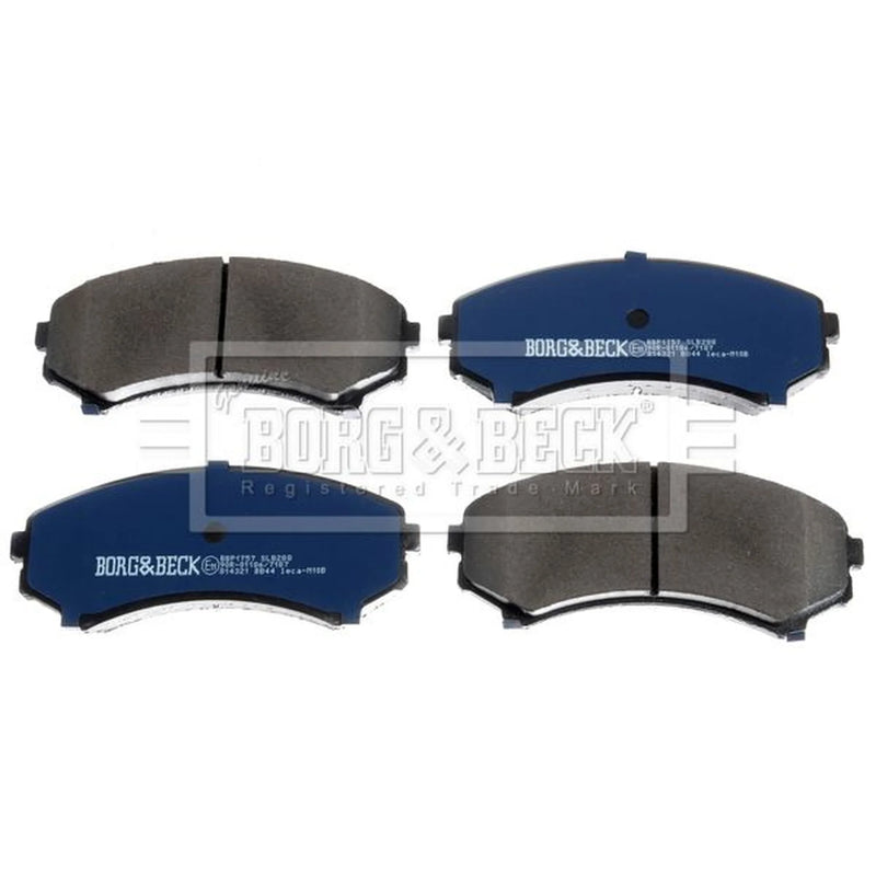 Borg & Beck 4 x Front Brake Pad Set BBP1757