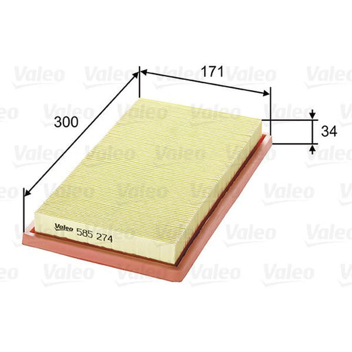 Valeo Engine Air Filter 585274