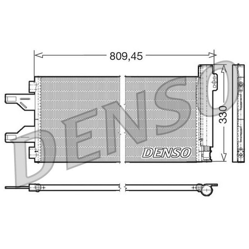 Denso Air Conditioning Condenser DCN07050