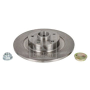 Febi 2 x Solid Rear Brake Discs 38303
