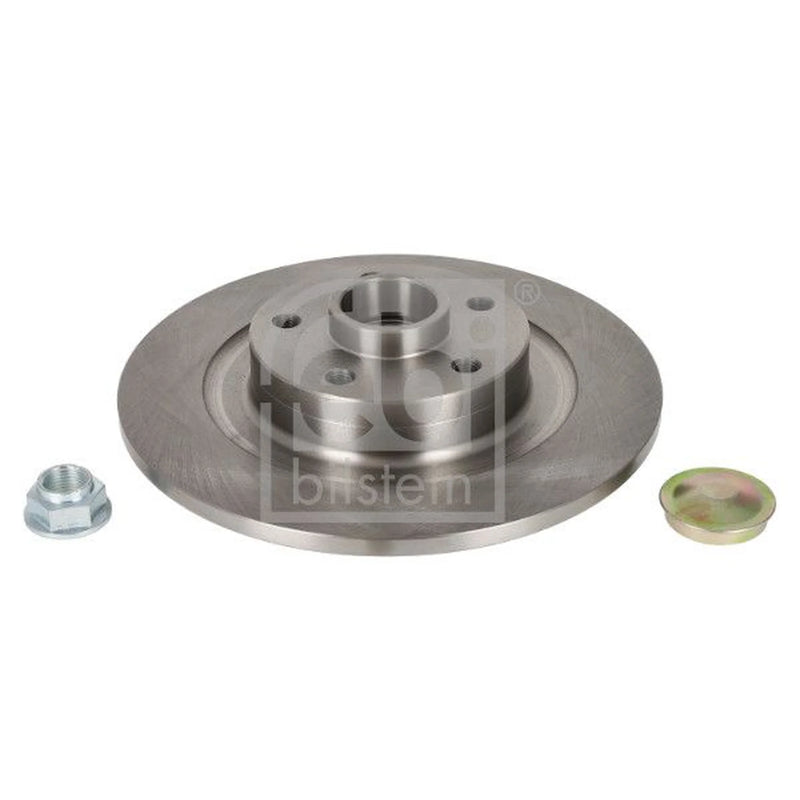 Febi 2 x Solid Rear Brake Discs 38303