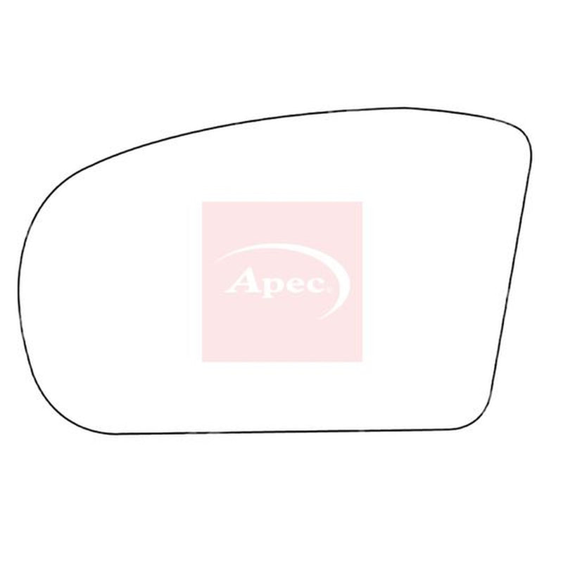 Apec Exterior Wing Mirror Glass Left AMS2243A