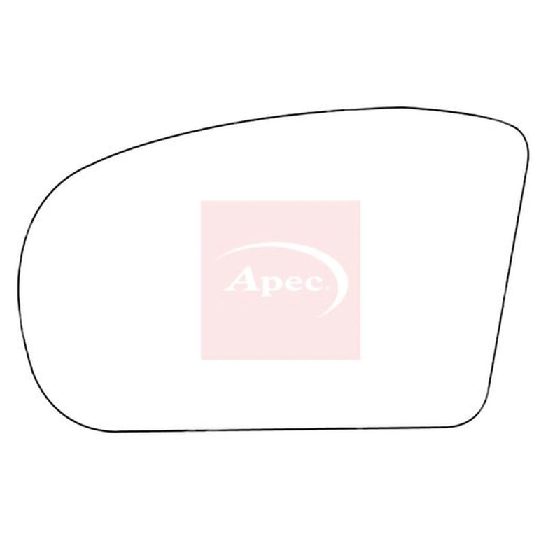 Apec Exterior Wing Mirror Glass Left AMS2243A