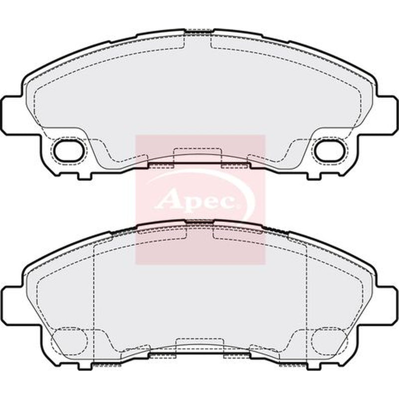 Apec Brake Pad Set PAD2183