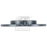 Febi 2 x Solid Rear Brake Discs 1000747