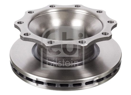 Febi 2 x Brake Disc Set Internally Vented Rear