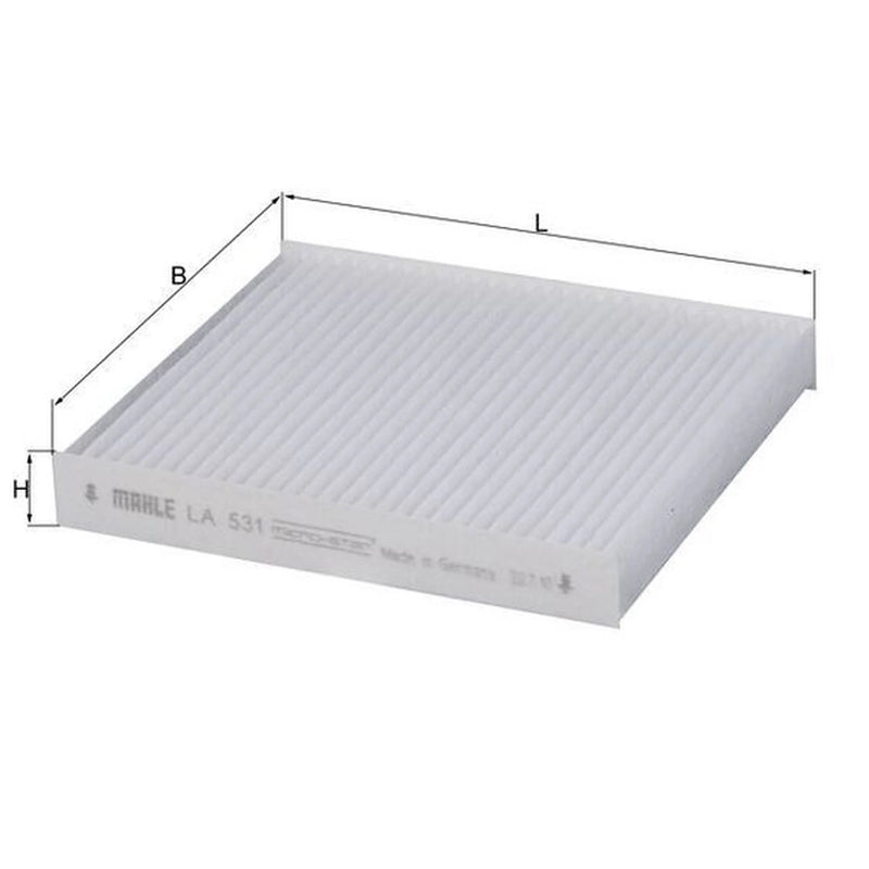 Mahle Cabin Air Filter (Pollen Filter) LA 531