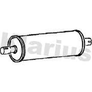 Klarius Box With Centre Pipe Centre MZ205T