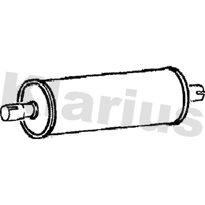 Klarius Box With Centre Pipe Centre MZ205T