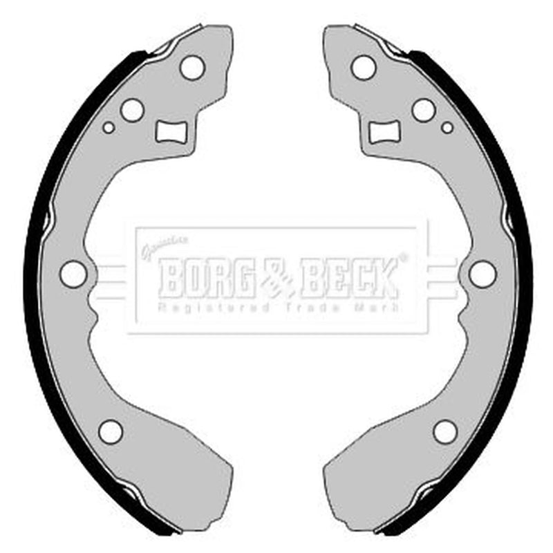 Borg & Beck Brake Shoe Set Axle Kit BBS6470