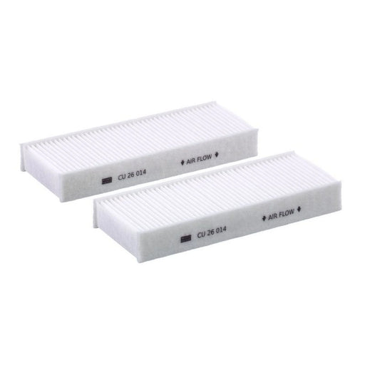 MANN-FILTER Cabin Air Filter (Pollen Filter) below the CU 26 014-2