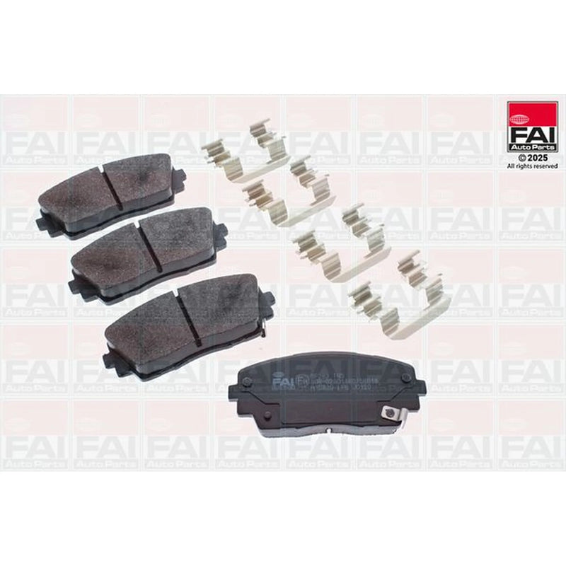 FAI Front Brake Pad Set BP283