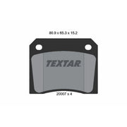 Textar Rear Brake Pad Set 2000702