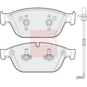 Apec Front Brake Pad Set PAD1785