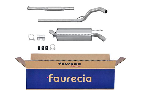 Hella 8LD 366 034-771 Rear Muffler
