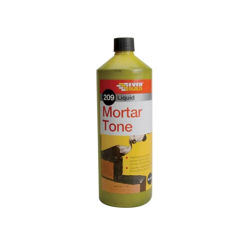 Everbuild Sika 209 Liquid Mortar Tone Black 1 litre - 488950