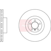 Apec 2 x Vented Front Brake Discs DSK2879