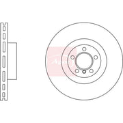 Apec 2 x Vented Front Brake Discs DSK2879