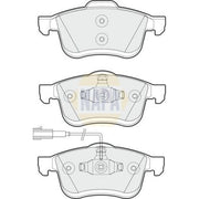 NAPA Front Brake Pad Set NBP1380