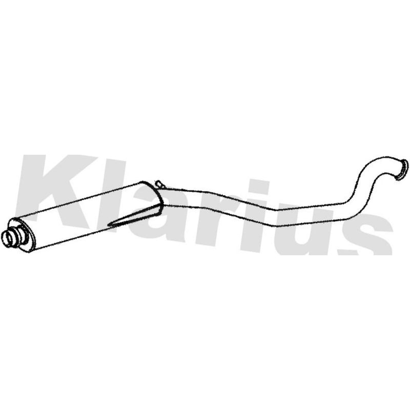 Klarius Box With Centre Pipe Centre PG814B