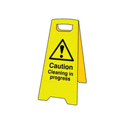 Scan Caution Cleaning In Progress - Heavy Duty 'A' Board - 4703