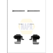 NAPA Brake Pad Accessory Fitting Kit Front NFK1319