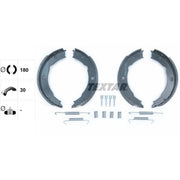 Textar Parking Brake Shoe Set 91054800