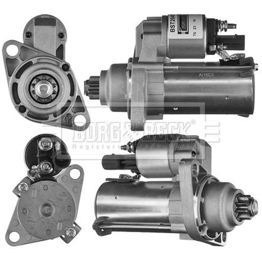 Borg & Beck Starter Motor 12V 1kW 10 Teeth BST2046