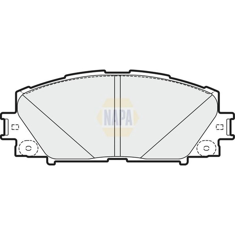 NAPA Front Brake Pad Set NBP1594