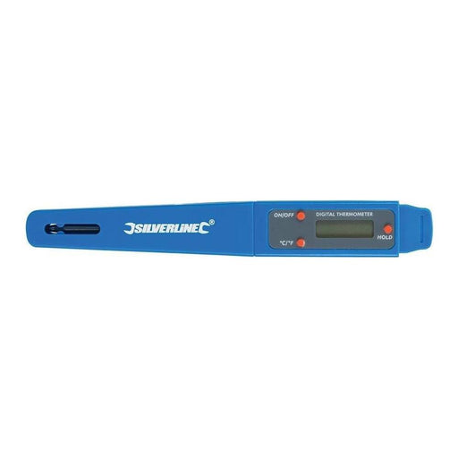 Silverline Pocket Digital Probe Thermometer -40°C to +250°C Silverline  - Town Parts