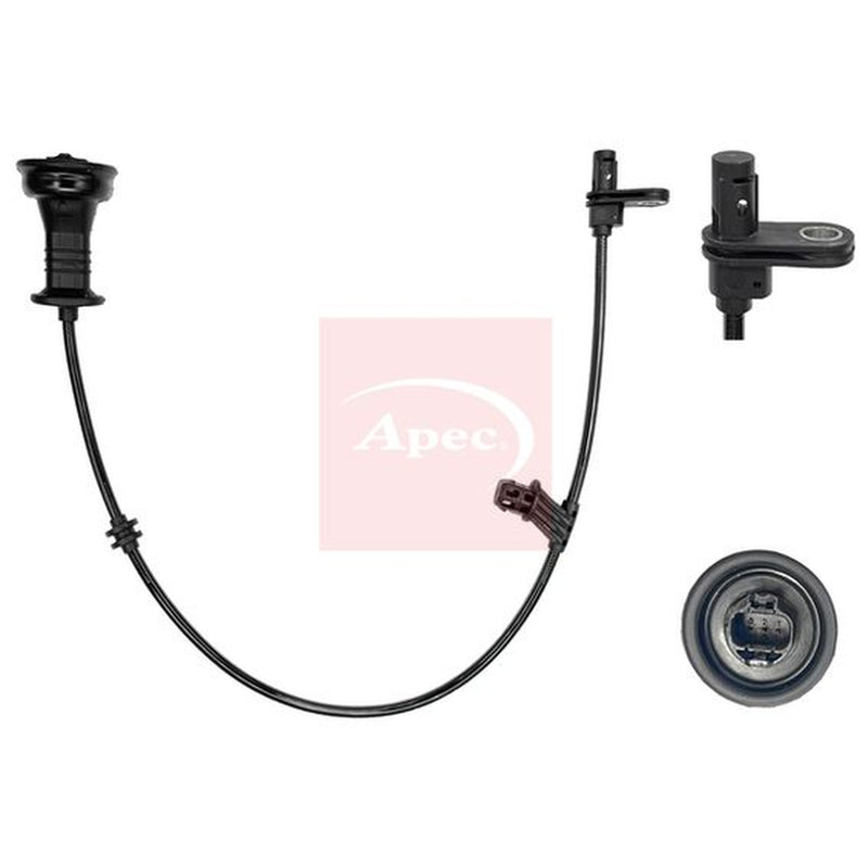 Apec ABS Wheel Speed Sensor Rear Left ABS1884